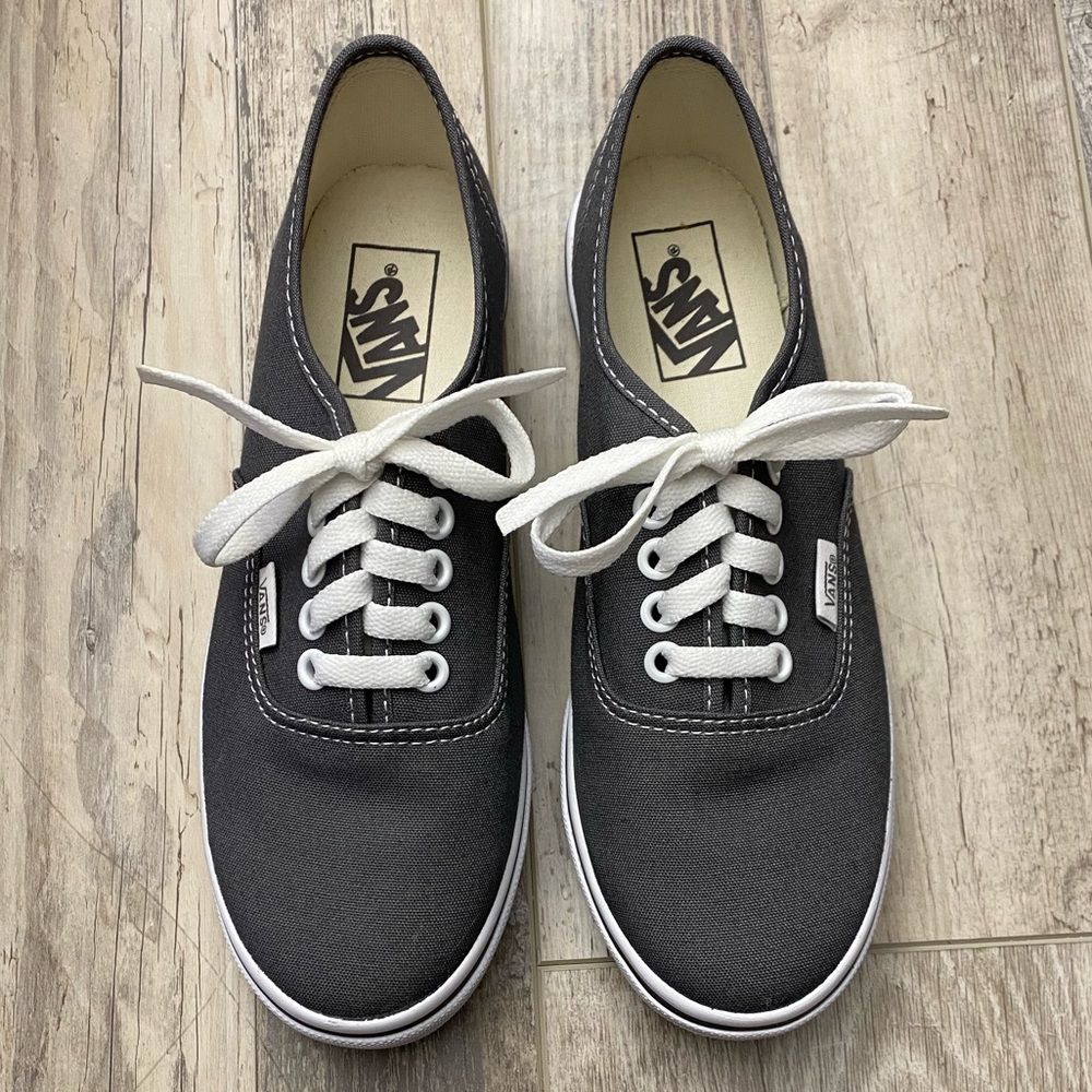 Vans Gray Authentic Shoes